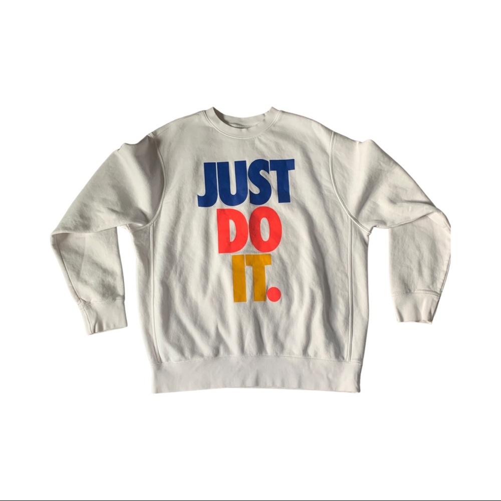 White Nike Sweatshirt